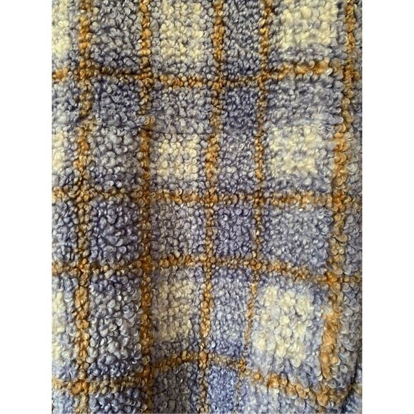 Free People Faded Dreams Cozy Trucker Jacket Periwinkle Size XS - Picture 8 of 12